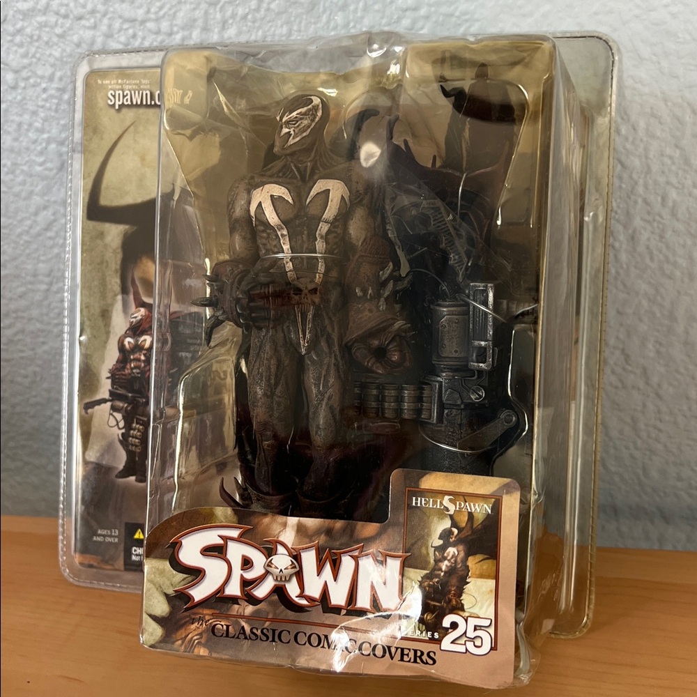 2004 HellSpawn 2 Spawn Series 25 Classic Comic Covers issue 05 New McFarlane